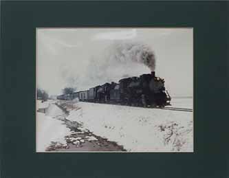 Fan Trip in the Snow by Marion Brasher -- 1st Place Prototype Black and White Print Category